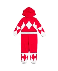 Power Rangers Zip Up Cosplay Coverall Toddler to Big Kid