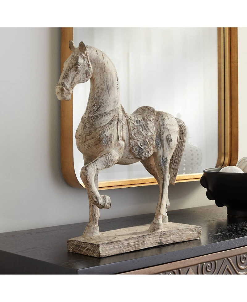 Kensington Hill Rustic Horse 15 1/4" High Statue