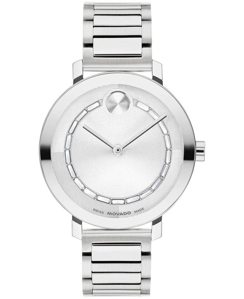 Movado Women's Bold Evolution 2.0 Swiss Quartz Stainless Steel Watch 34mm