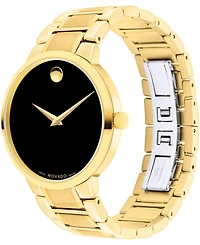 Movado Men's Portfolio Swiss Quartz Yellow Pvd Watch 40MM