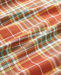 Elrene Hawley Plaid Harvest Cotton Round Tablecloth, 70"