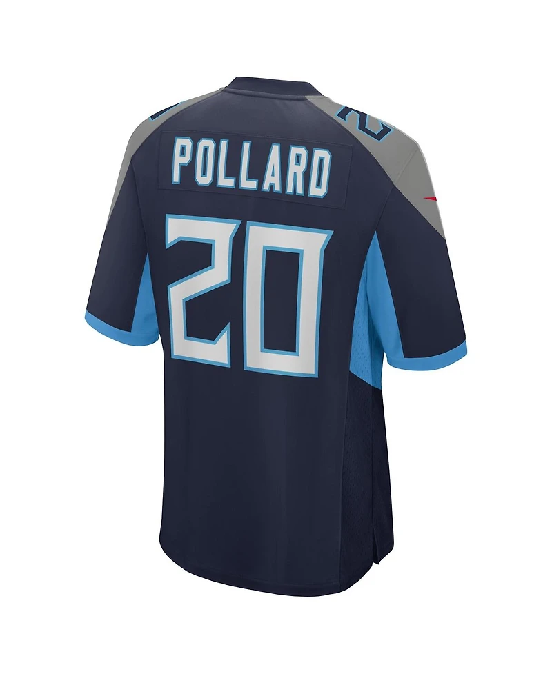 Nike Men's Tony Pollard Navy Tennessee Titans Game Player Jersey