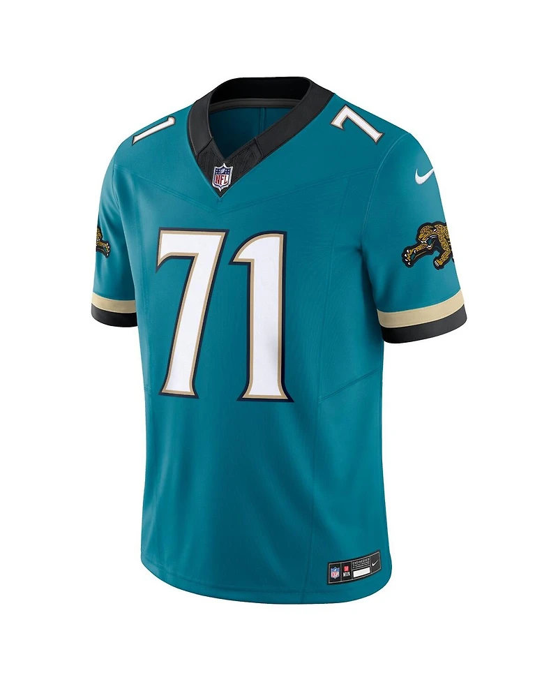 Nike Men's Tony Boselli Teal Jacksonville Jaguars Prowler Throwback Vapor F.u.s.e. Limited Retired Player Jersey