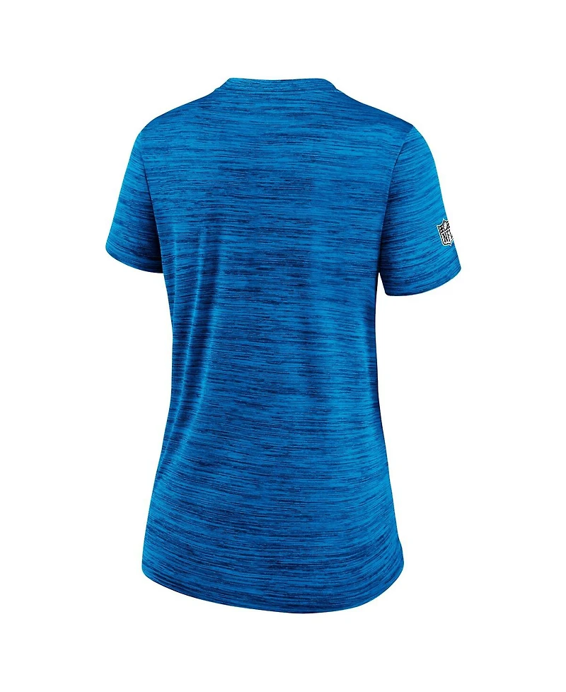 Nike Women's Blue Carolina Panthers Velocity Performance T-Shirt
