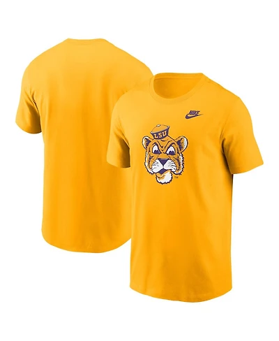 Nike Men's Gold Lsu Tigers Legacy Alternate Logo T-Shirt
