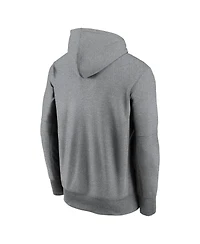 Nike Men's Heather Gray Buffalo Bills Performance Pullover Hoodie
