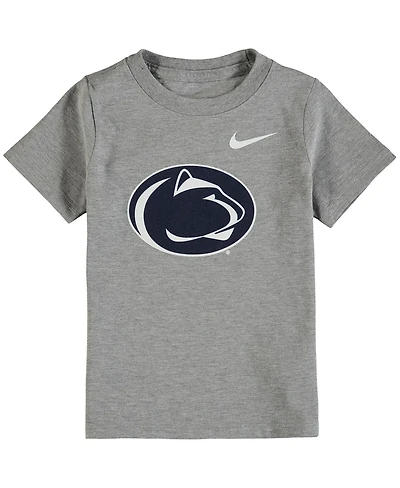 Nike Toddler Heathered Gray Penn State Nittany Lions Logo T-Shirt