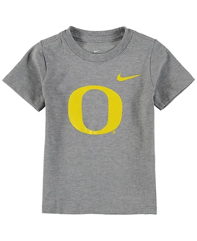 Nike Toddler Heathered Gray Oregon Ducks Logo T-Shirt