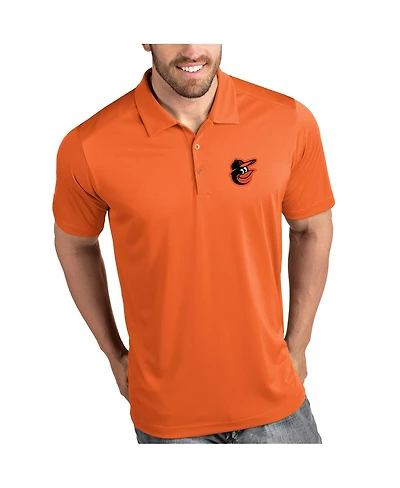 Antigua Men's Orange Baltimore Orioles Tribute Polo