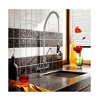 Aquaterior Pre-Rinse Brass Wall-mount Faucet w/ 12" Add-On Faucet Restaurant Cupc Nsf