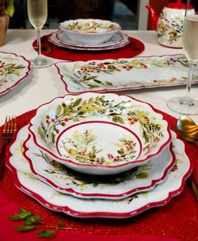 Certified International Christmas Gathering Dinnerware Collection