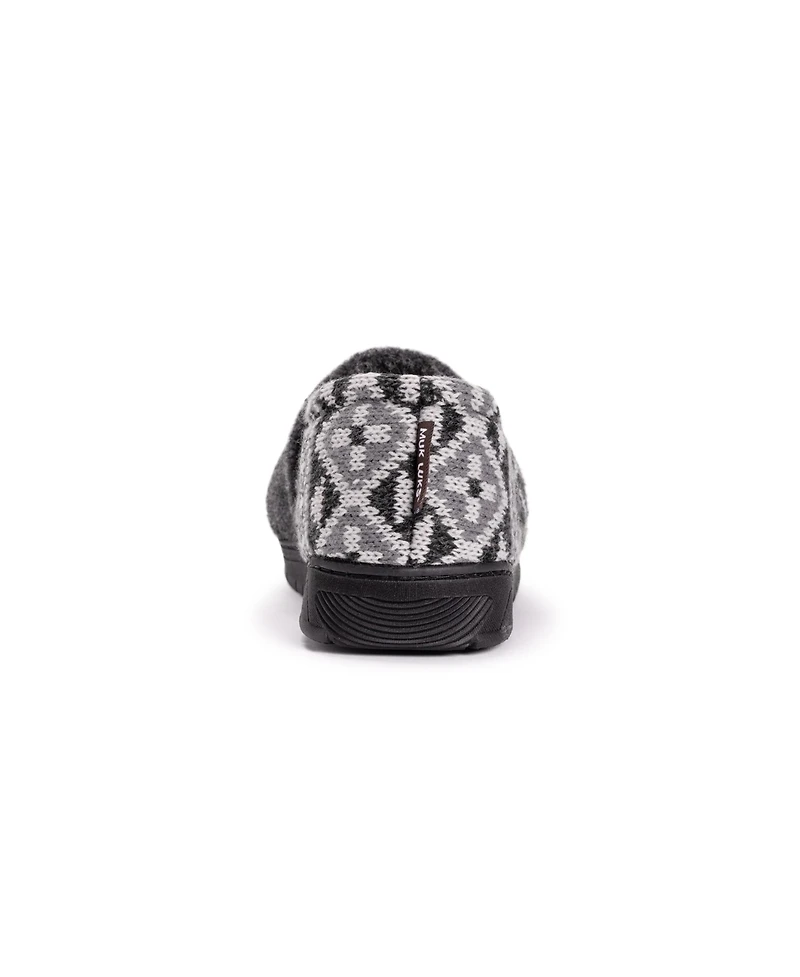 Muk Luks Men's Kristof Slippers, Navy, L (12-13)