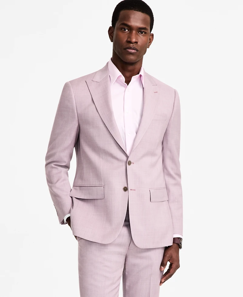 Calvin Klein Men's Slim Fit Wool Blend Suit Jacket