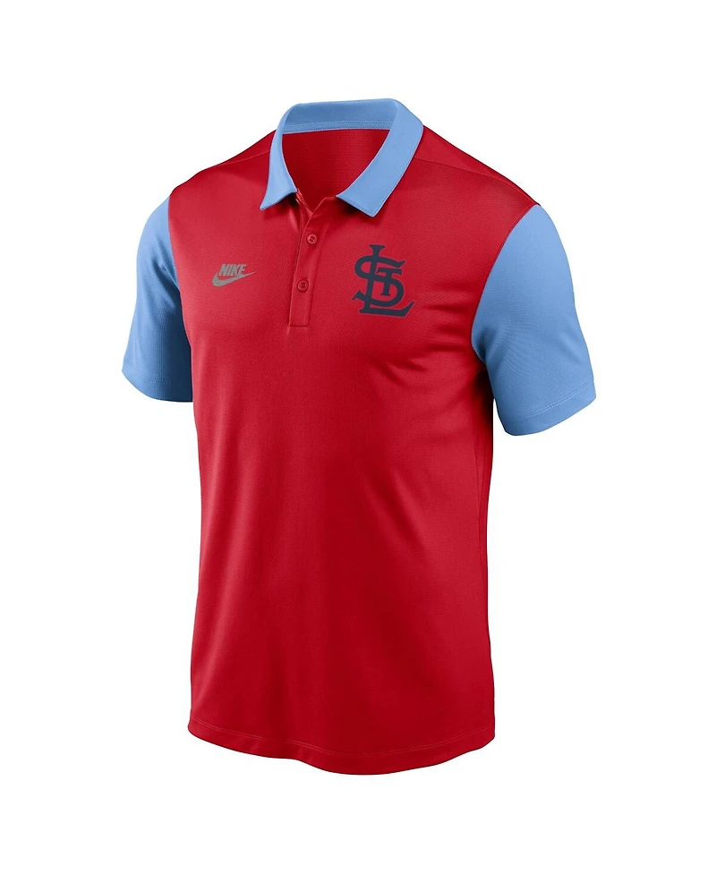 Nike Men's Red St. Louis Cardinals Franchise Cooperstown Collection Polo