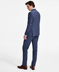Calvin Klein Mens Slim Fit Wool Blend Suit Separates