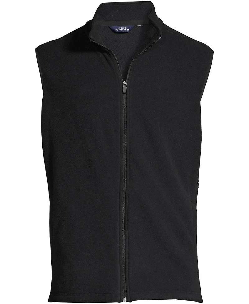 Lands' End School Uniform Men's Thermacheck 100 Fleece Vest