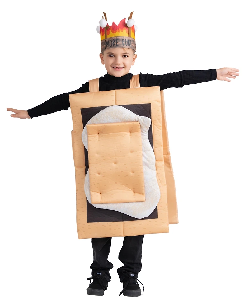 Dress Up America S'mores Marshmallow Costume - Kids