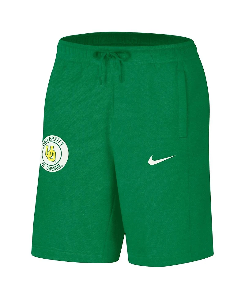 Nike Men's Green Oregon Ducks Logo Shorts