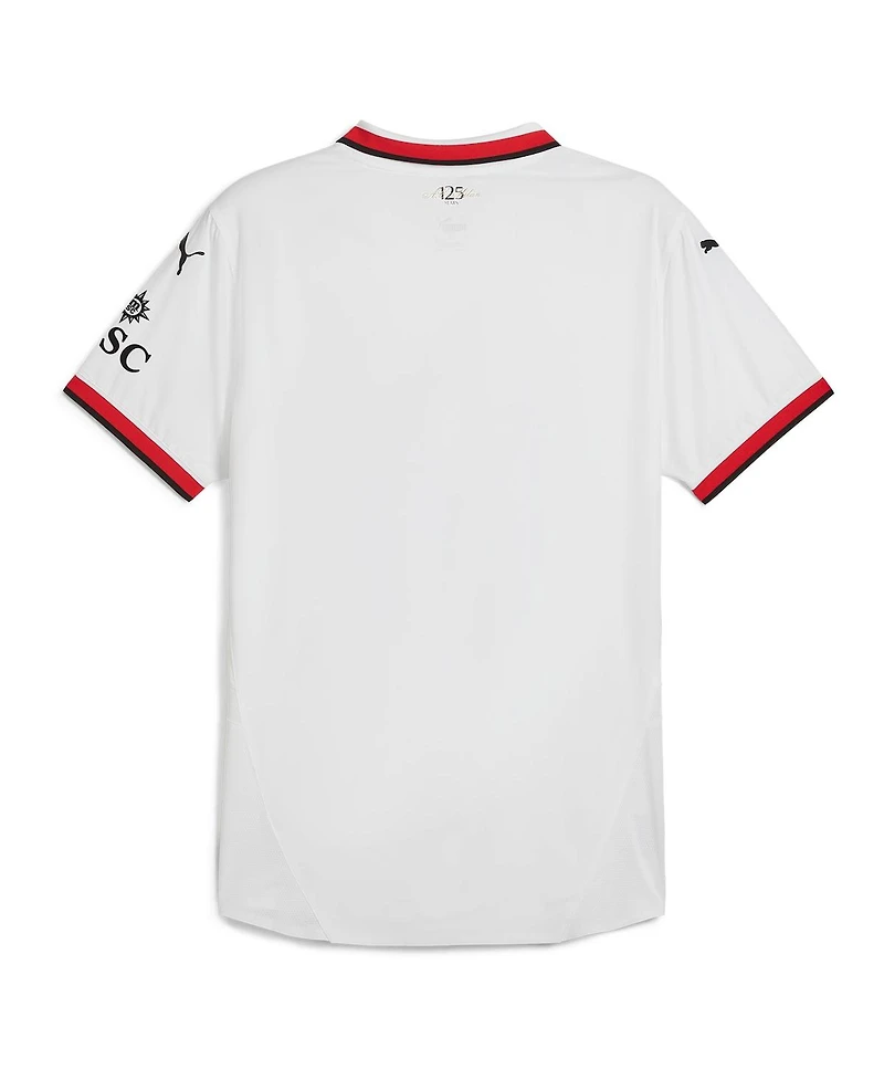 Puma Men's White Ac Milan 2024/25 Away Authentic Jersey