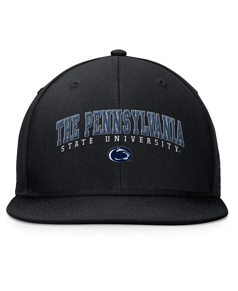 Top of the World Men's Black Penn State Nittany Lions Bullpen Snapback Hat
