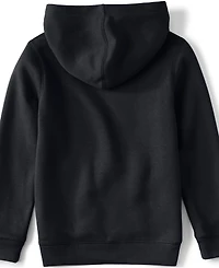 Lands' End Girls Fleece Hooded Sweatshirt