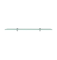 vidaXL Floating Shelf Glass 35.4"x7.9" 0.3"