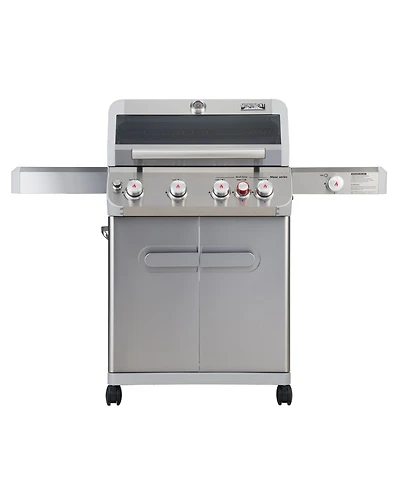 4 Burner with Broil Zone Stainless Steel Mesa Series Grill