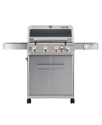 4 Burner with Broil Zone Stainless Steel Mesa Series Grill
