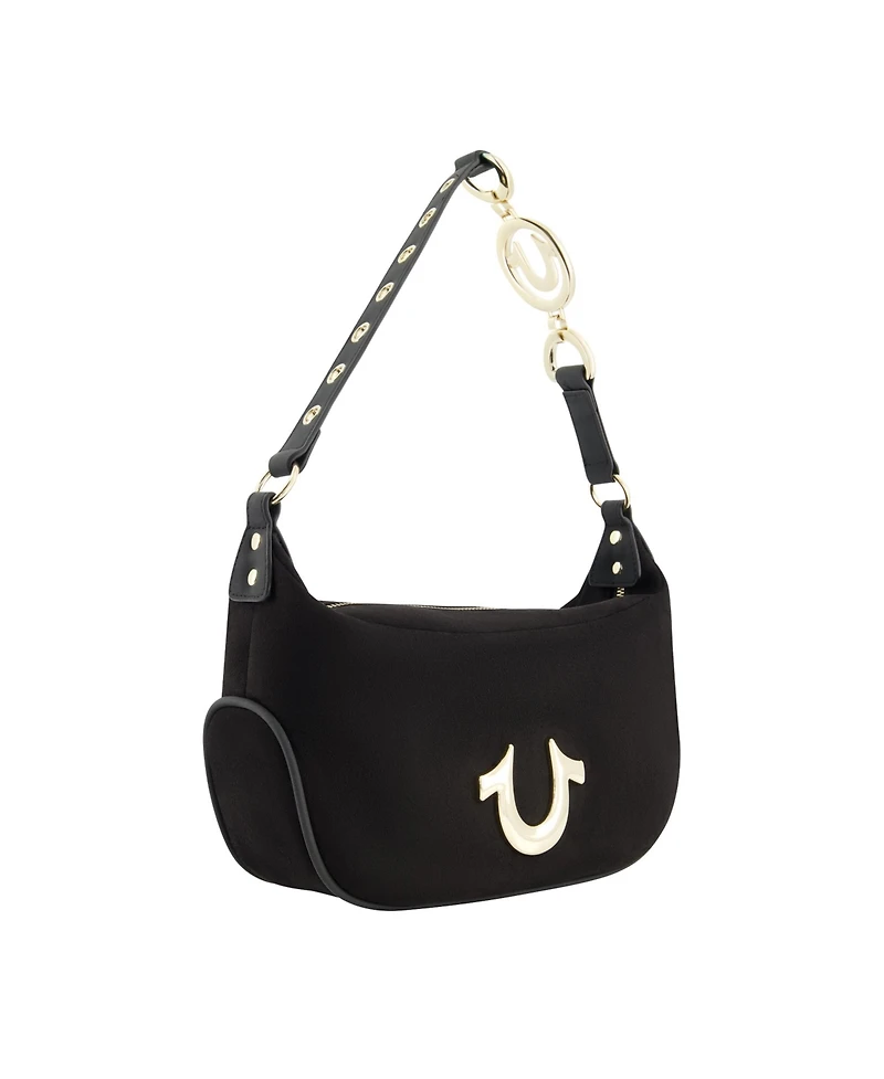 True Religion Horseshoe Link eyelet Hobo