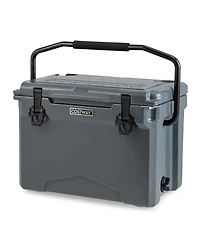 25 Qt Portable Cooler Rotomolded Ice Chest Insulated Ice Box