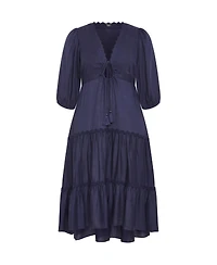 City Chic Plus Cabana Dress