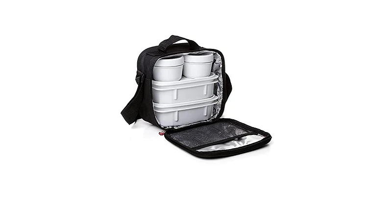 Superio Insulated Lunch Bag with Containers