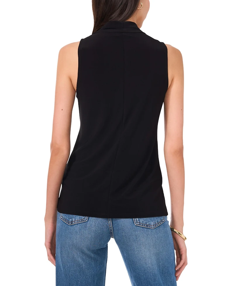 Vince Camuto Women's Crossover Wrap-Front Sleeveless Top