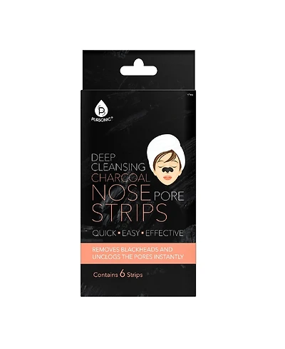 6 pack Deep Cleansing Charcoal Nose Pore Strip