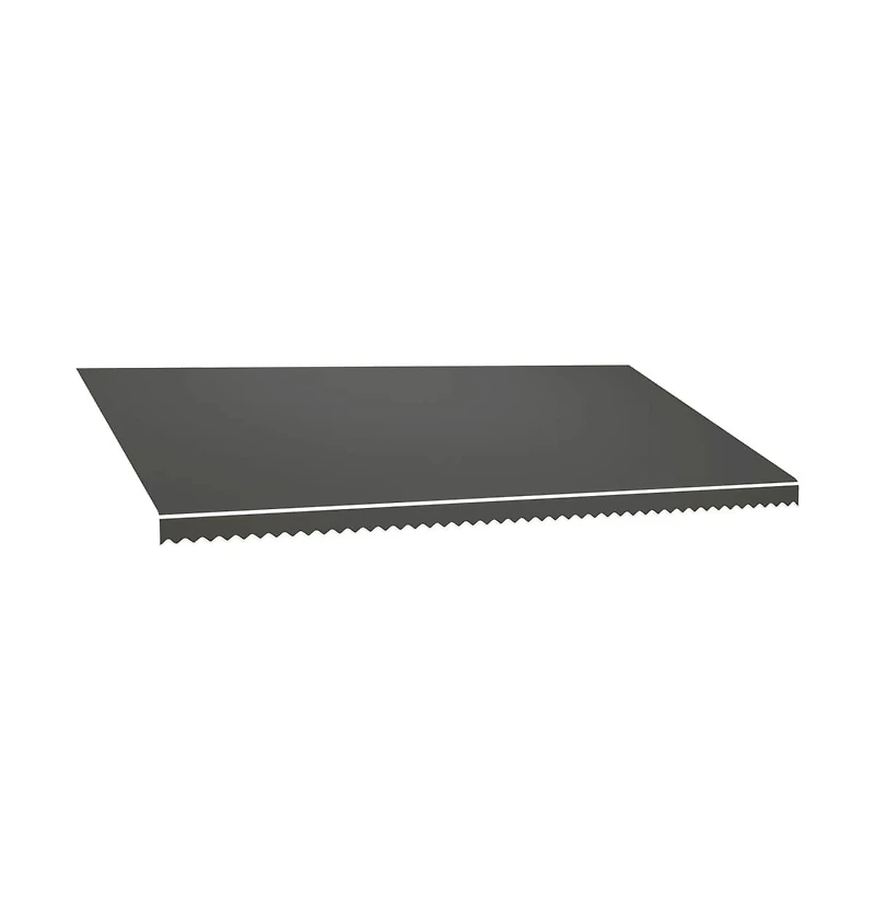 Awning Top Sunshade Canvas Anthracite 236.2"x118.1"