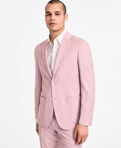 Michael Kors Men's Classic-Fit Suit Separates Jacket