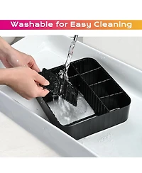 Byootique 10" Makeup Bag Cosmetic Case Storage Handle Organizer Brush Holder