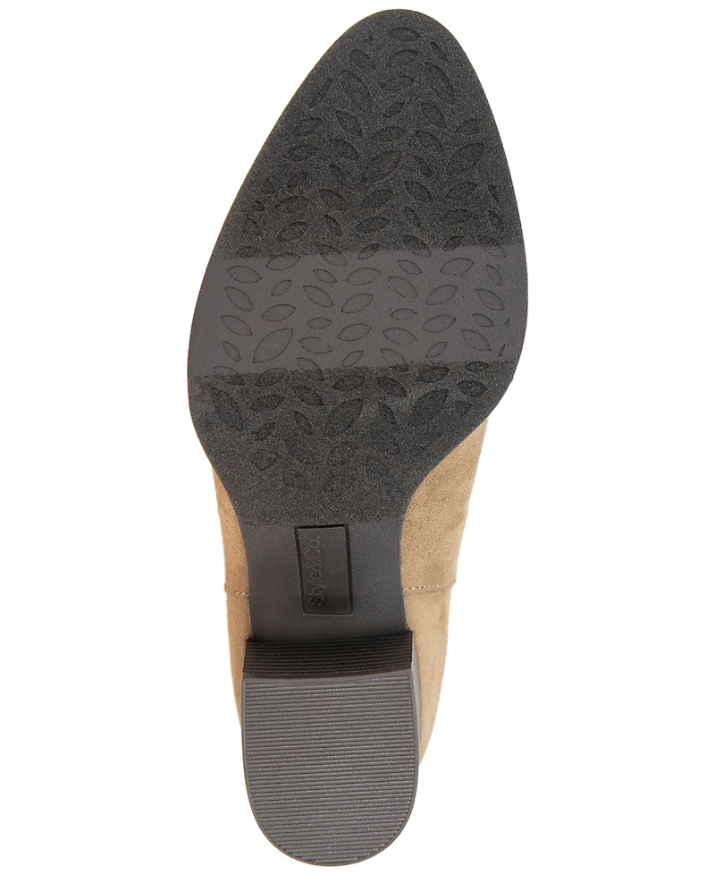 Style & Co Women's Genoviaa Scrunch Booties, Created for Macy's