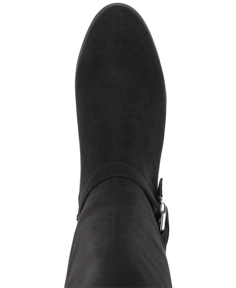 Style & Co Women's Omahaa Western Belt Boots, Created for Macy's