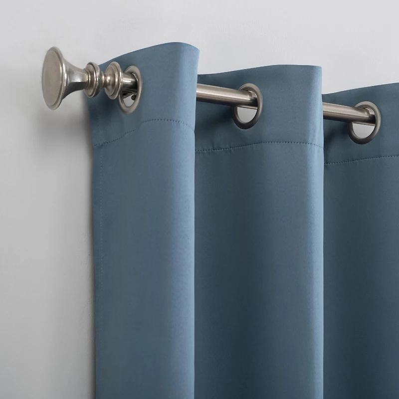 Saxon Energy Saving Blackout Grommet Curtain Panel