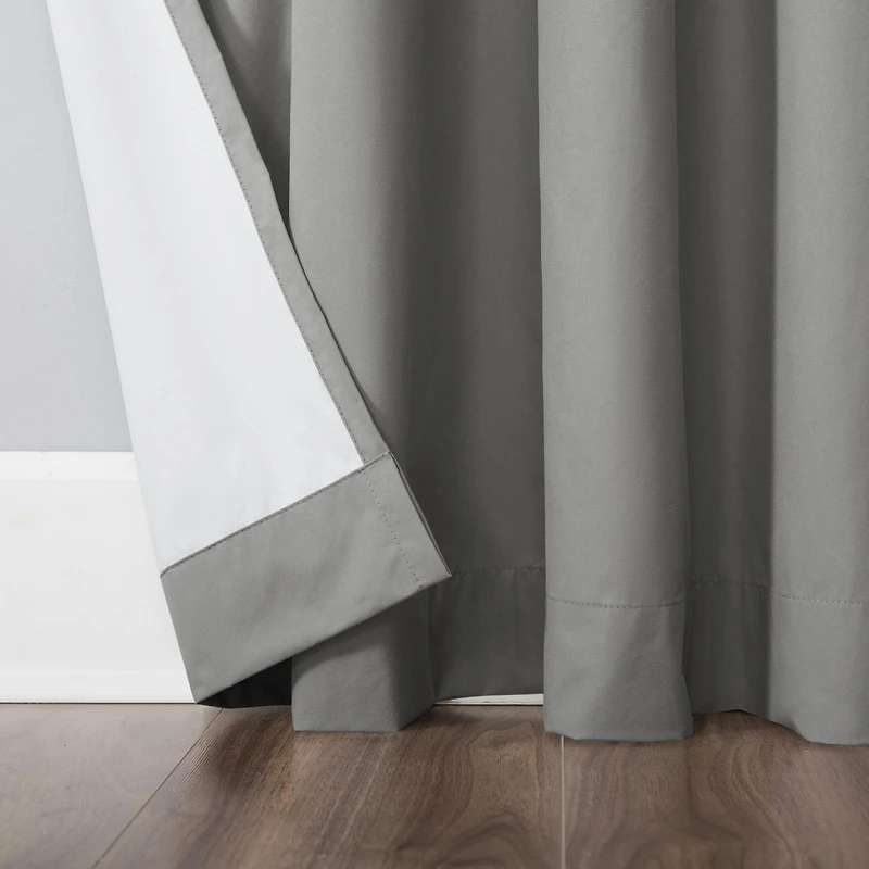 Cyrus Thermal 100% Blackout Back Tab Curtain Panel