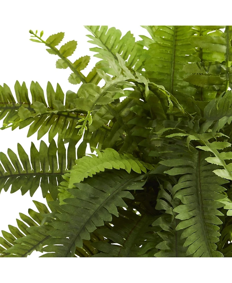 Slickblue Boston Fern Artificial Plant in Decorative Planter