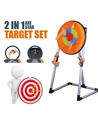 Contixo TS1 Target Axe Throwing Set