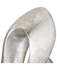 Studio 55D Open Infinity 24 1/2" High Silver Finish Modern Sculpture