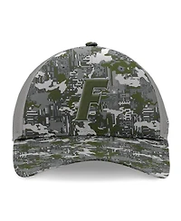 Top of the World Men's Gray Florida Gators Oht Military Appreciation Pledge Trucker Camo Adjustable Hat