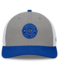 Top of the World Men's Gray/Royal Florida Gators Rob Trucker Adjustable Hat