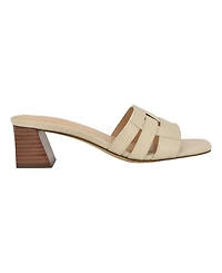 Calvin Klein Women's Alise Woven Block Heel Sandals