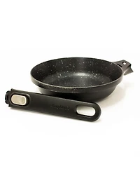 BergHOFF Gem 8" Nonstick Fry Pan, Detachable Handle, Black