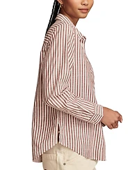 Lucky Brand Women's Boyfriend Button-Down Shirt