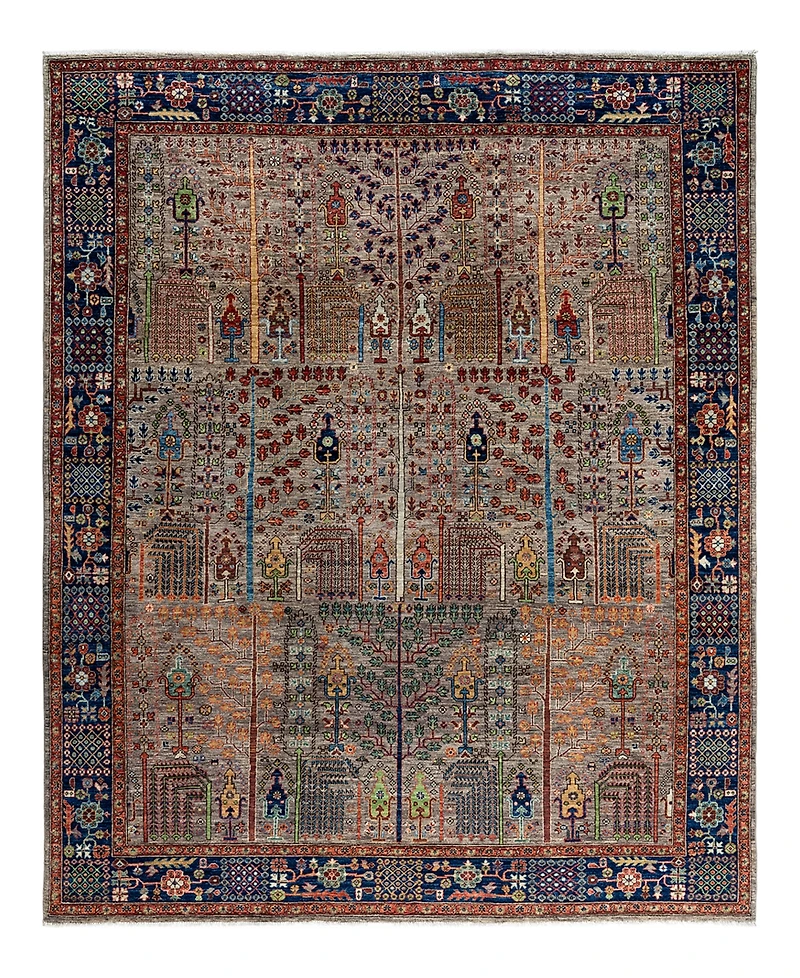 Adorn Hand Woven Rugs Serapi M1993 8'2"x9'9" Area Rug